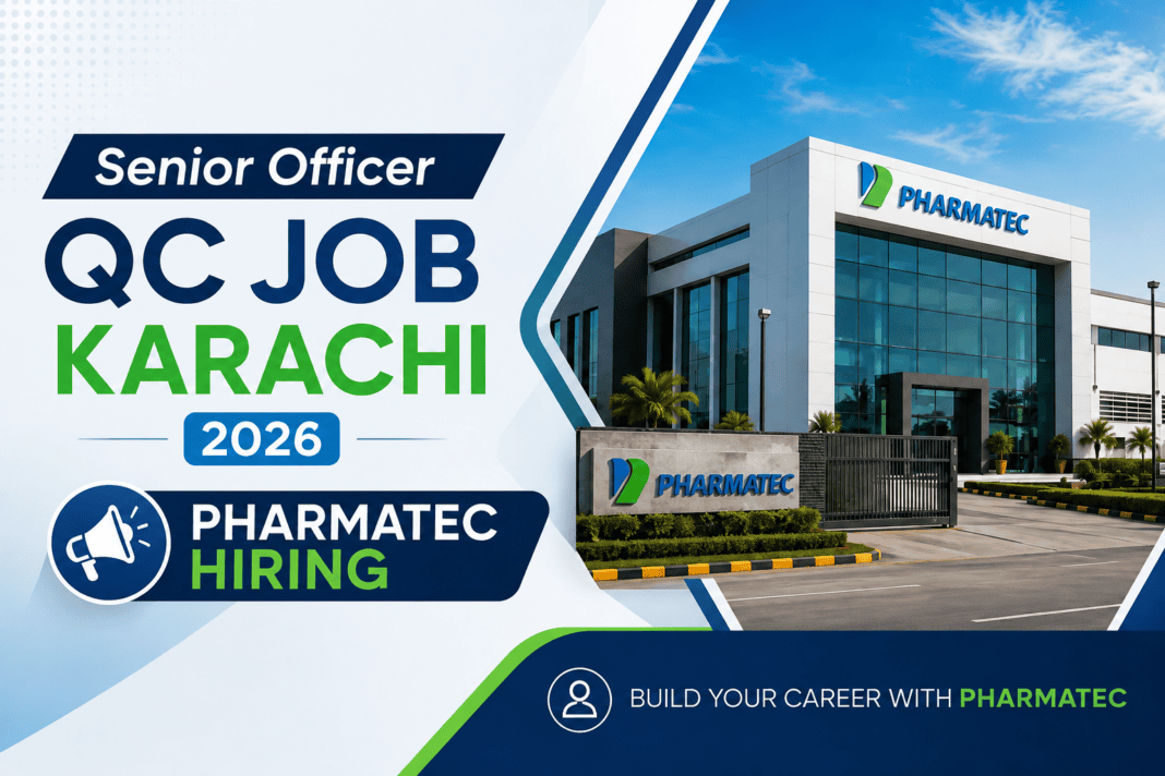 Senior Officer QC Job in Karachi 2026