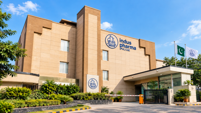 Indus Pharma Jobs 2026 – Indus Pharma building in Karachi